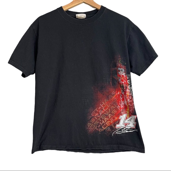 Vintage Tony Stewart Nascar Racing Graphic Tee Shirt - Picture 2 of 6